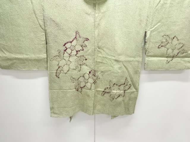 Japanese Kimono / Chirimen Kinsha Silk
